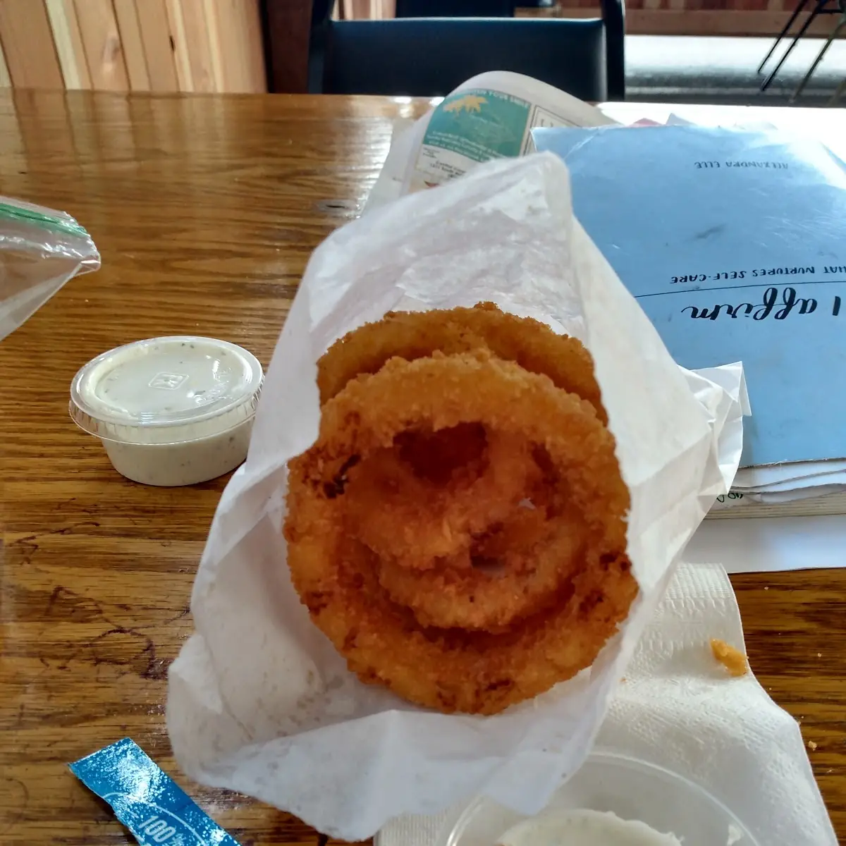 Onion Rings Ala Ranch
