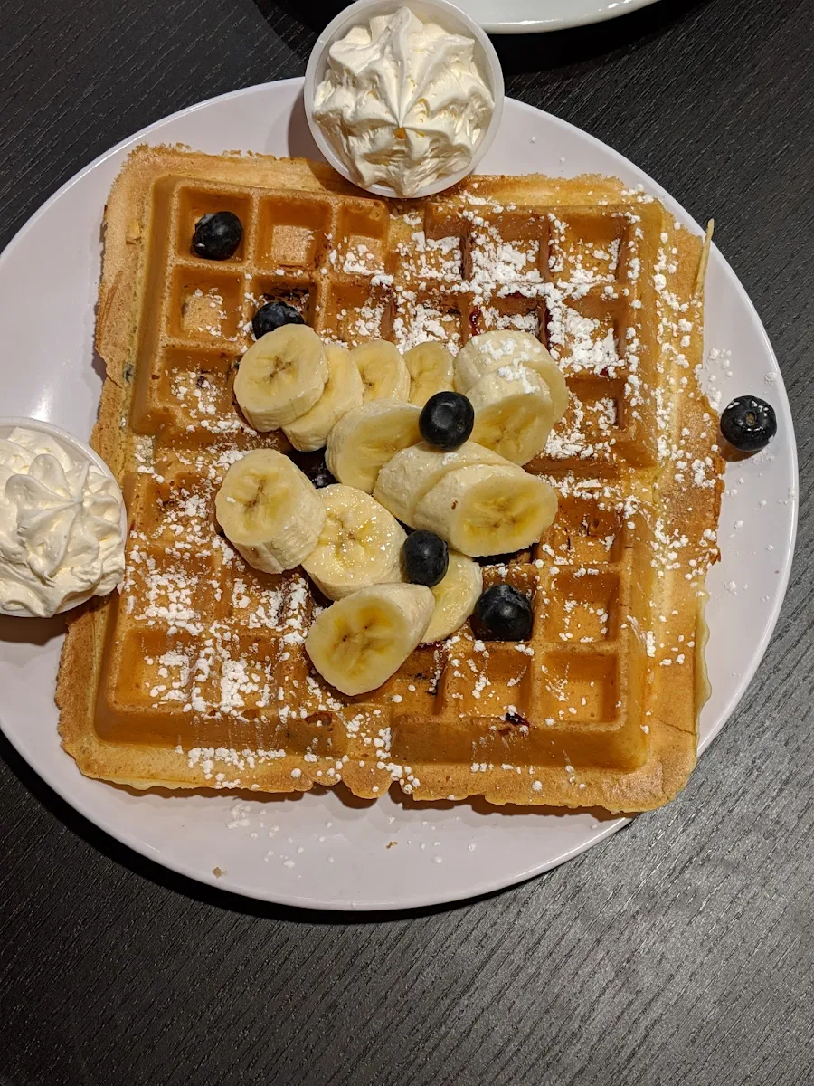 Blueberry Banana Waffle