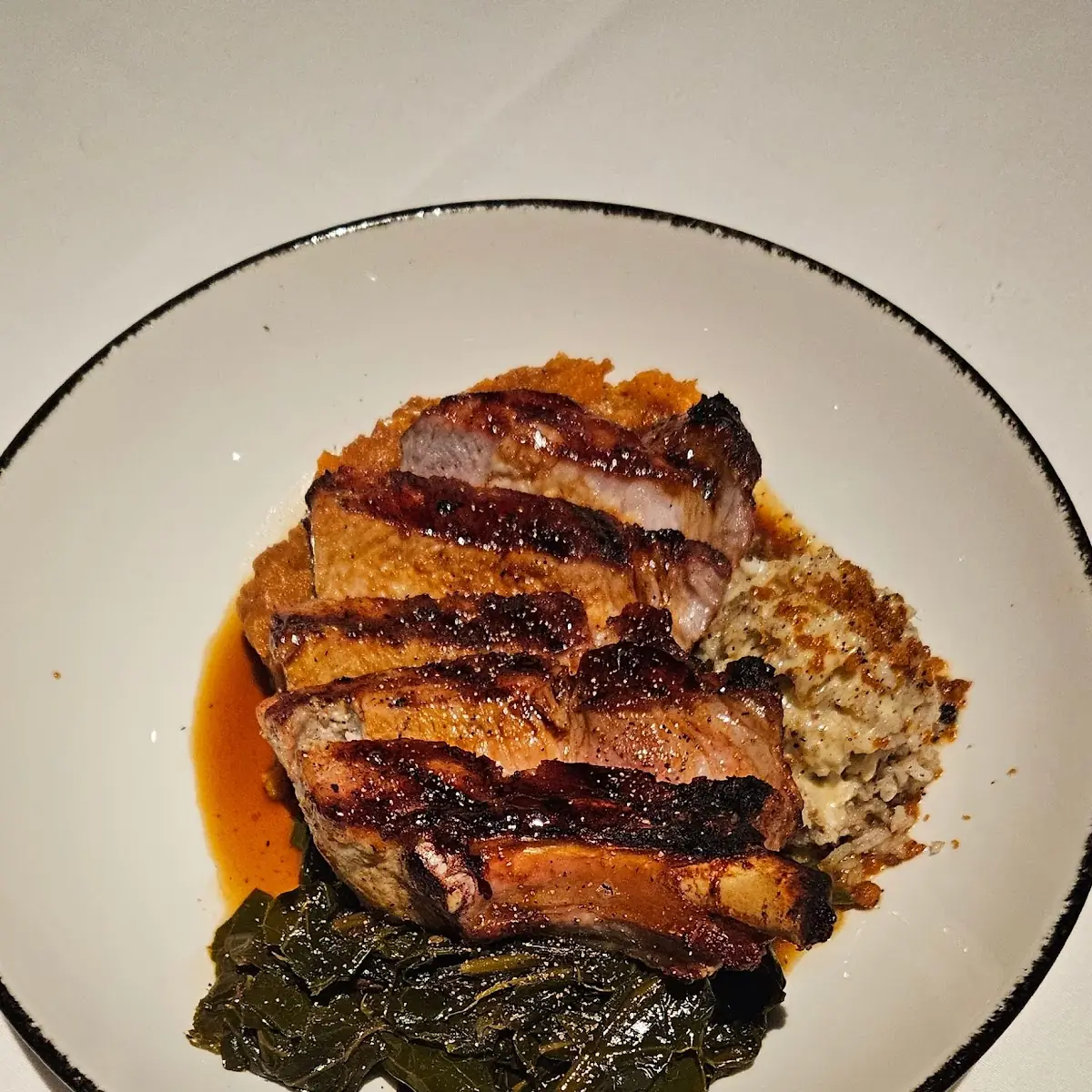 Blackened Dry Aged Albacore Chop