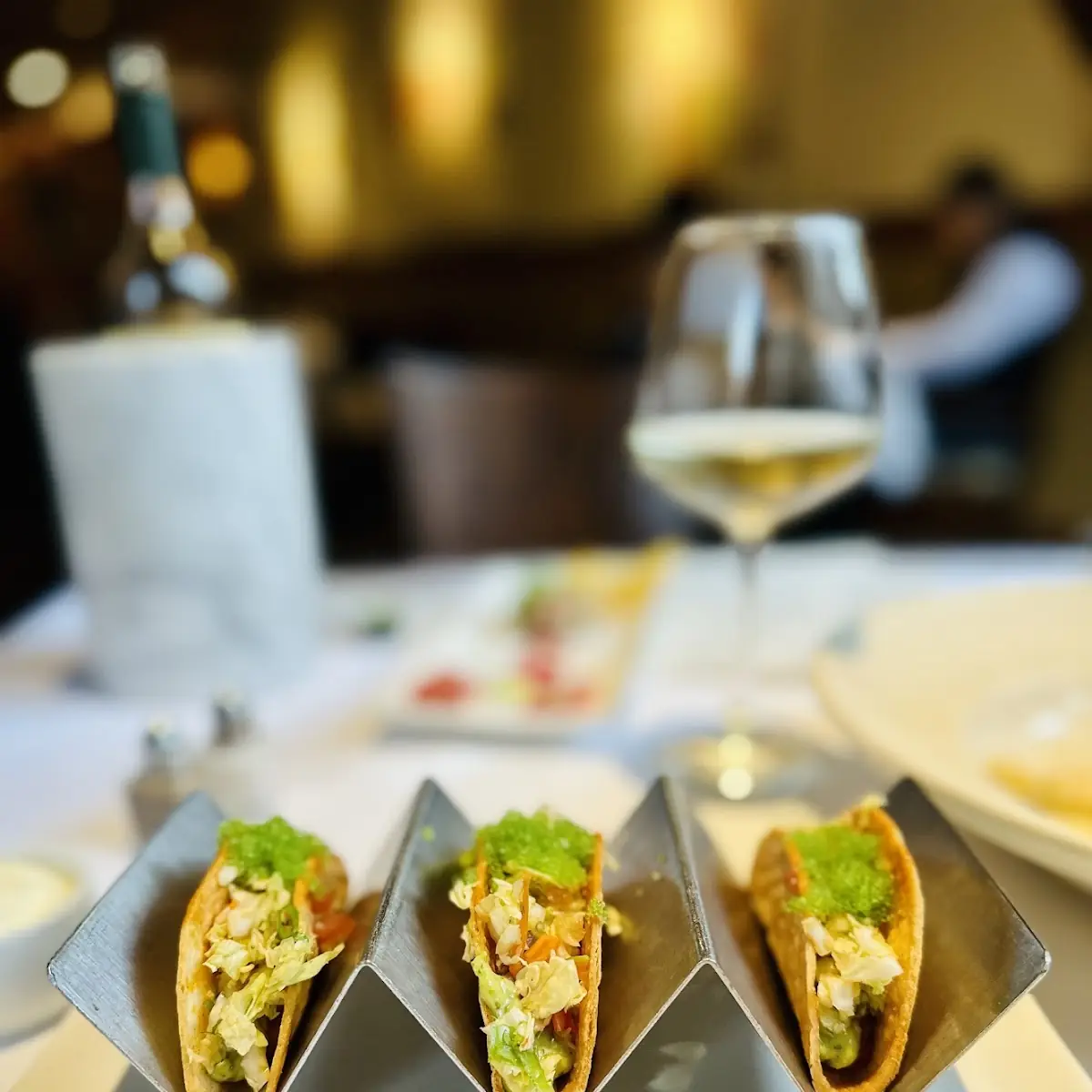Firecracker Tuna Tacos