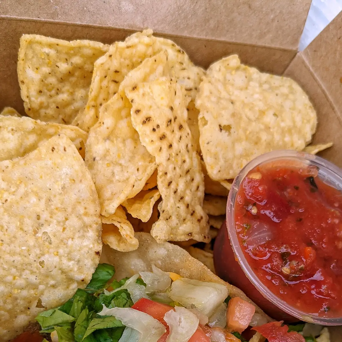 Shredded Chicken Taco