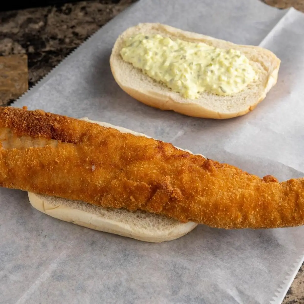 Jackfish Whiting Sandwich
