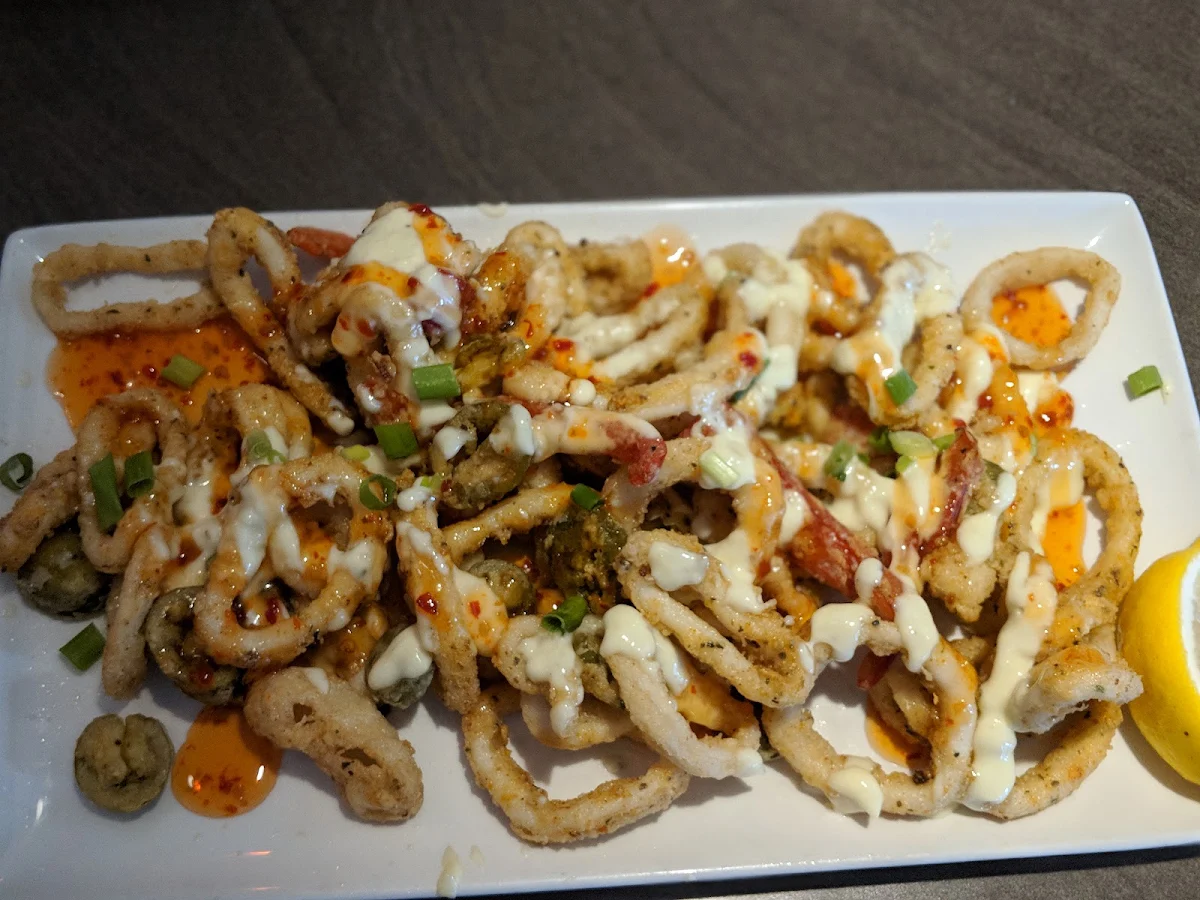 Asian Calamari, Jose’s Bar and Grill Leamington
