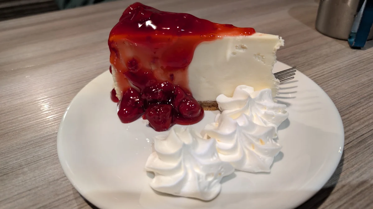 Cherry Cheesecake, Jose’s Bar and Grill Leamington