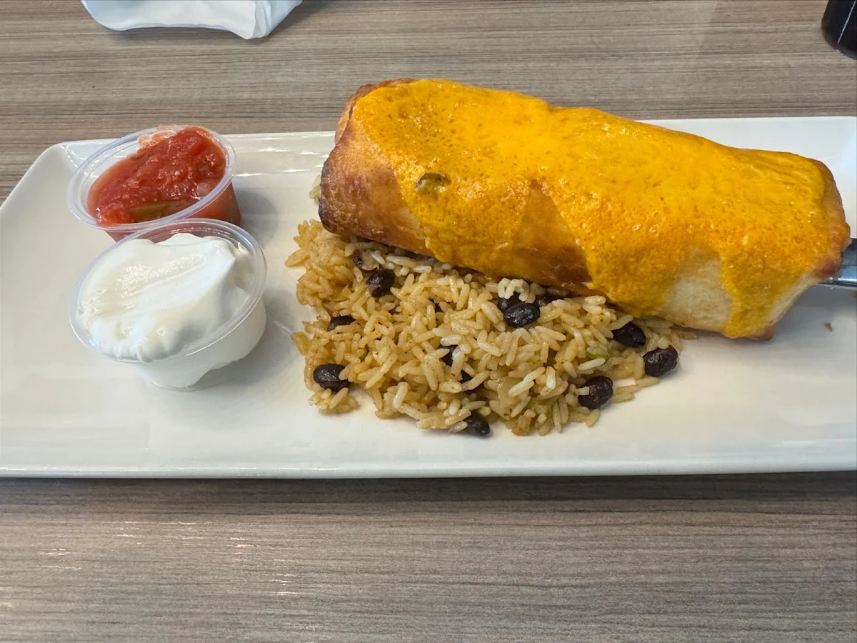 Chimichanga, Jose’s Bar and Grill Leamington