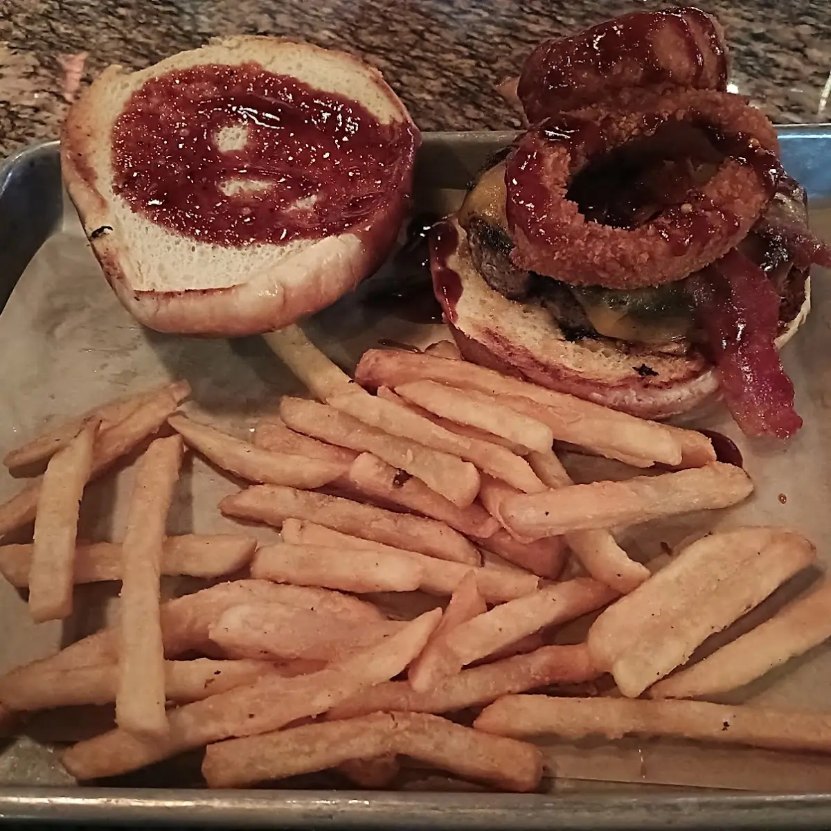 BJ's Smokehouse Burger