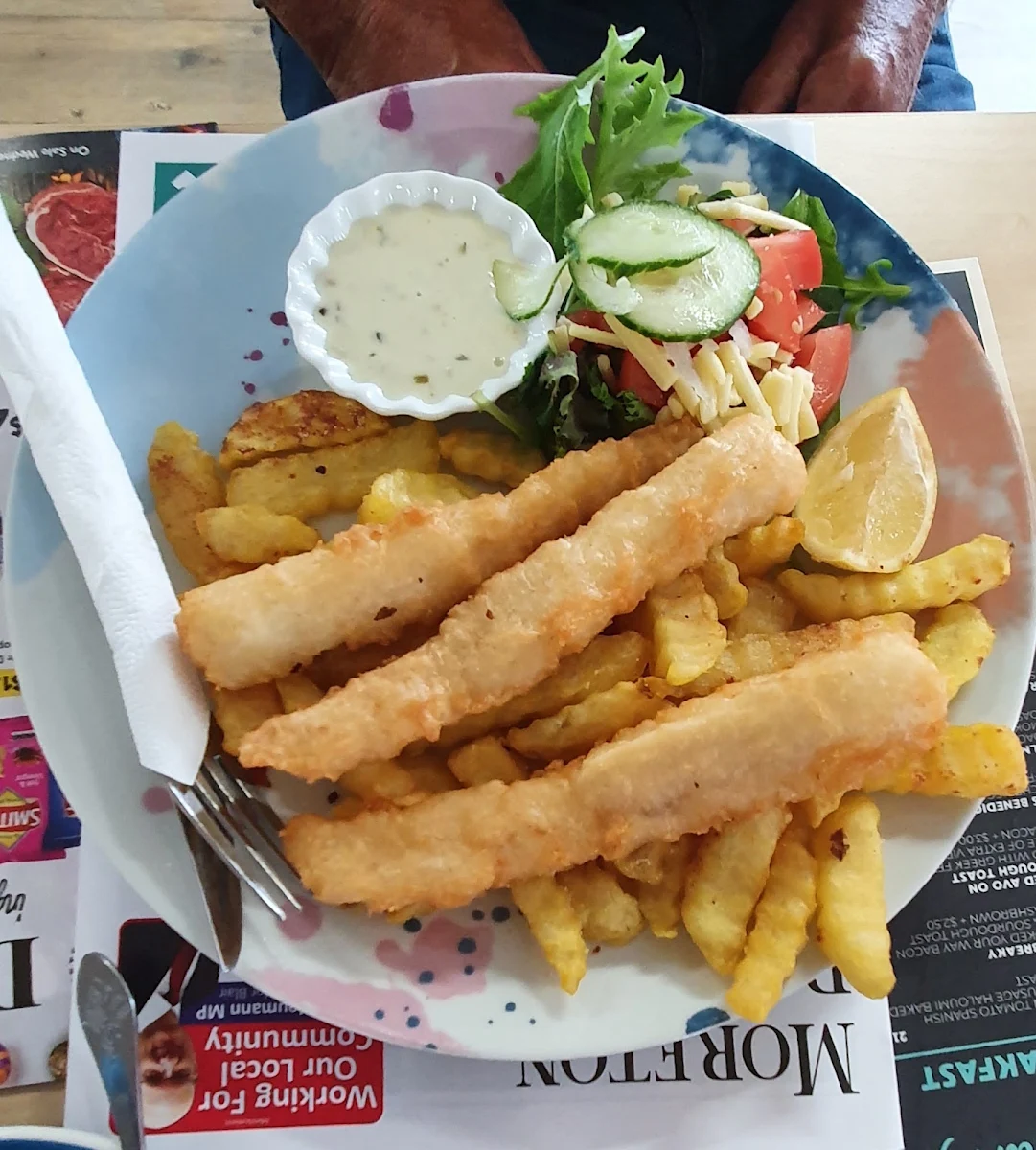 Fish and Chips, Harry's Place Cafe