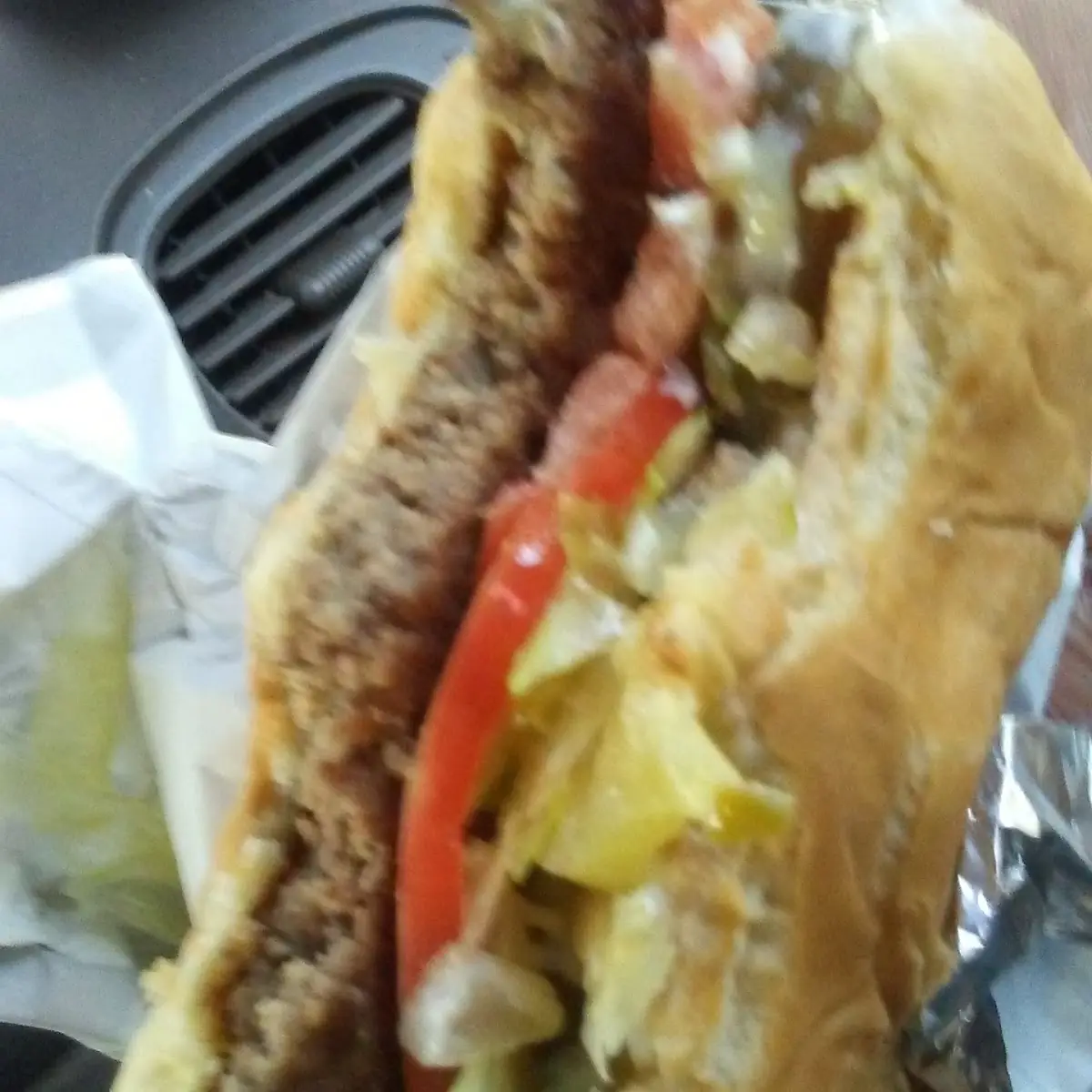Hamburger Wacky Pack