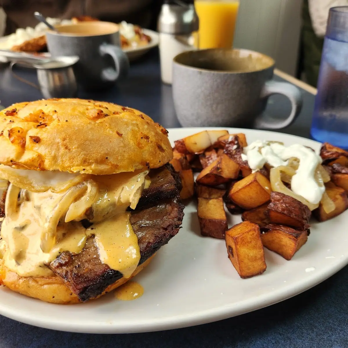 Brisket Breakfast Sandwich Special