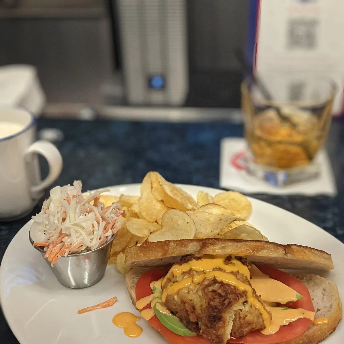 Crab Cake Sandwich