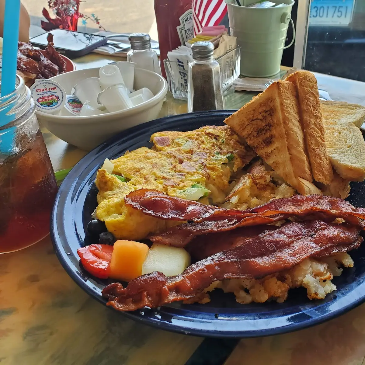 Western Omelette w Bacon