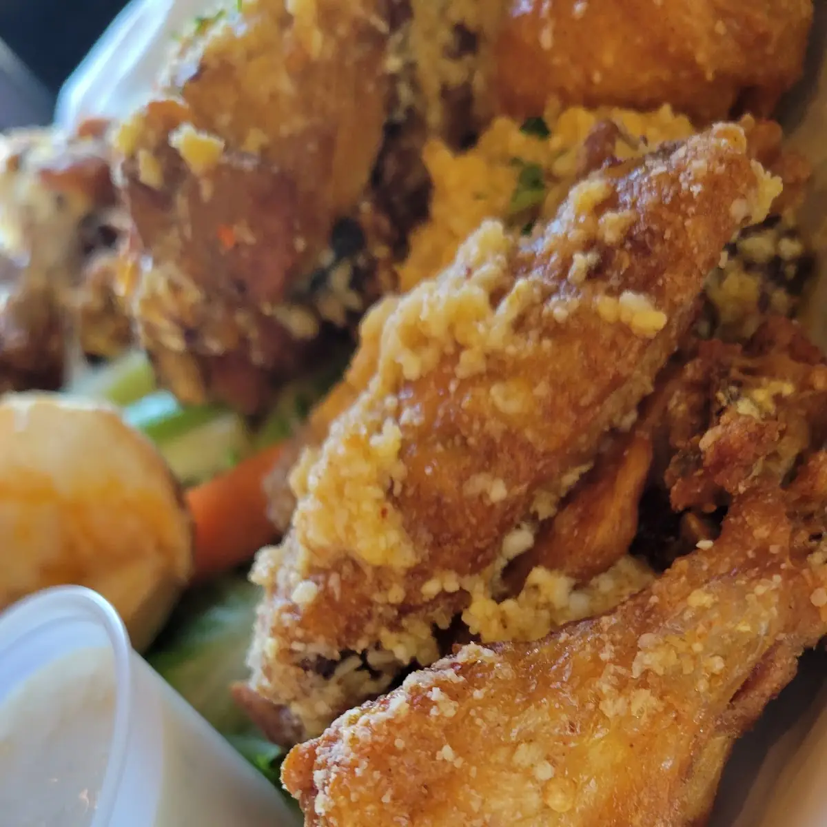 Garlic Parmesan Wings