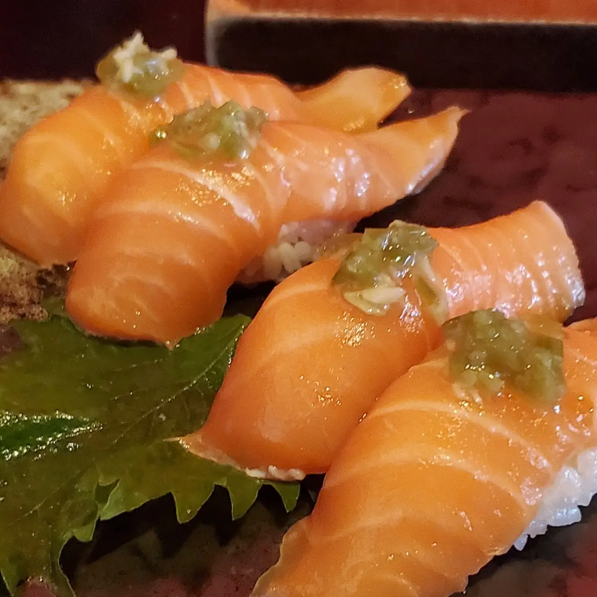 King Salmon Nigiri
