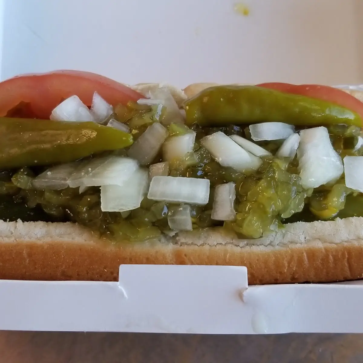 Chicago Style Polish Hot Dog