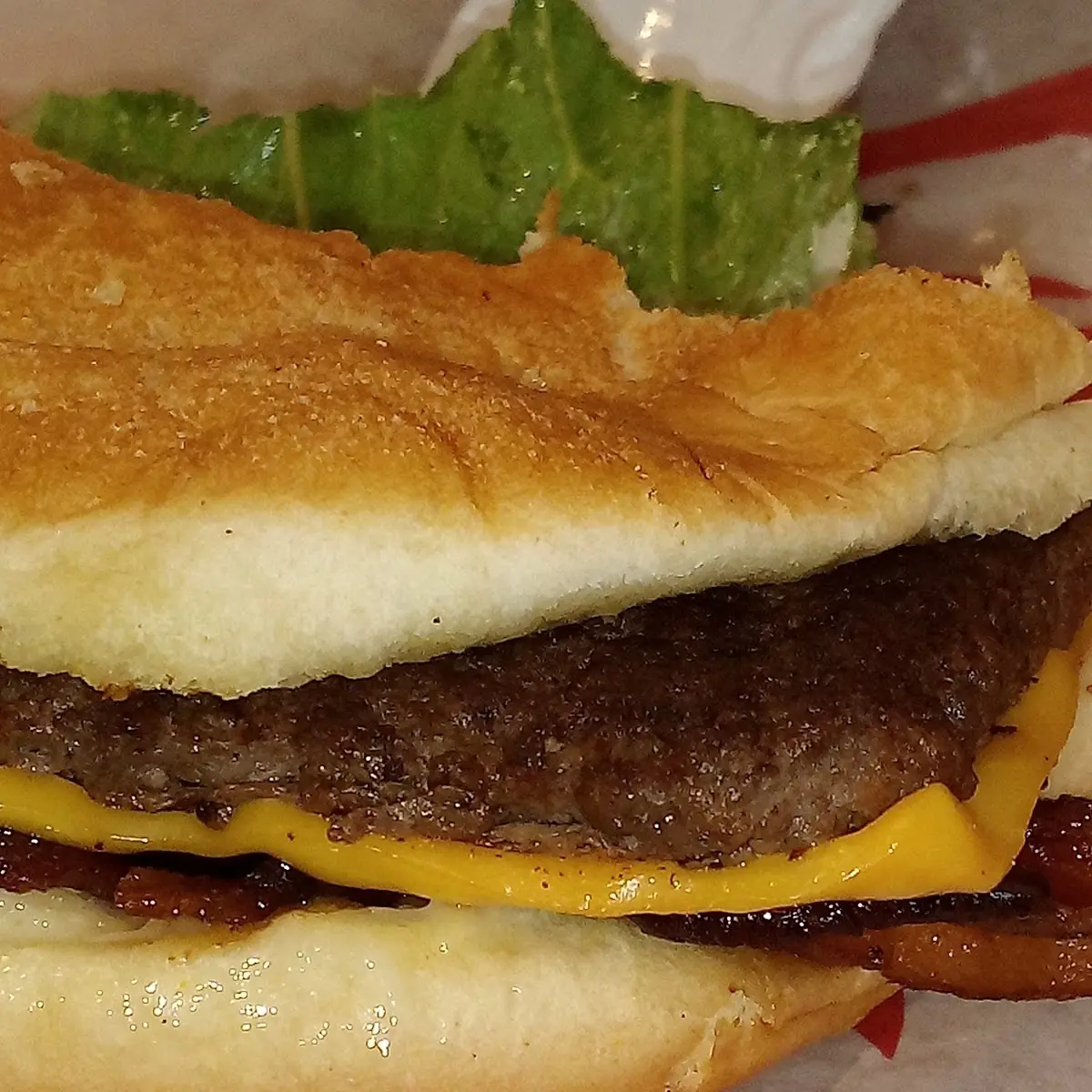 Junior Bacon Cheeseburger