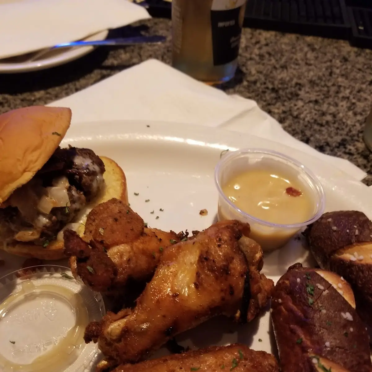 Triple Appetizer Sampler