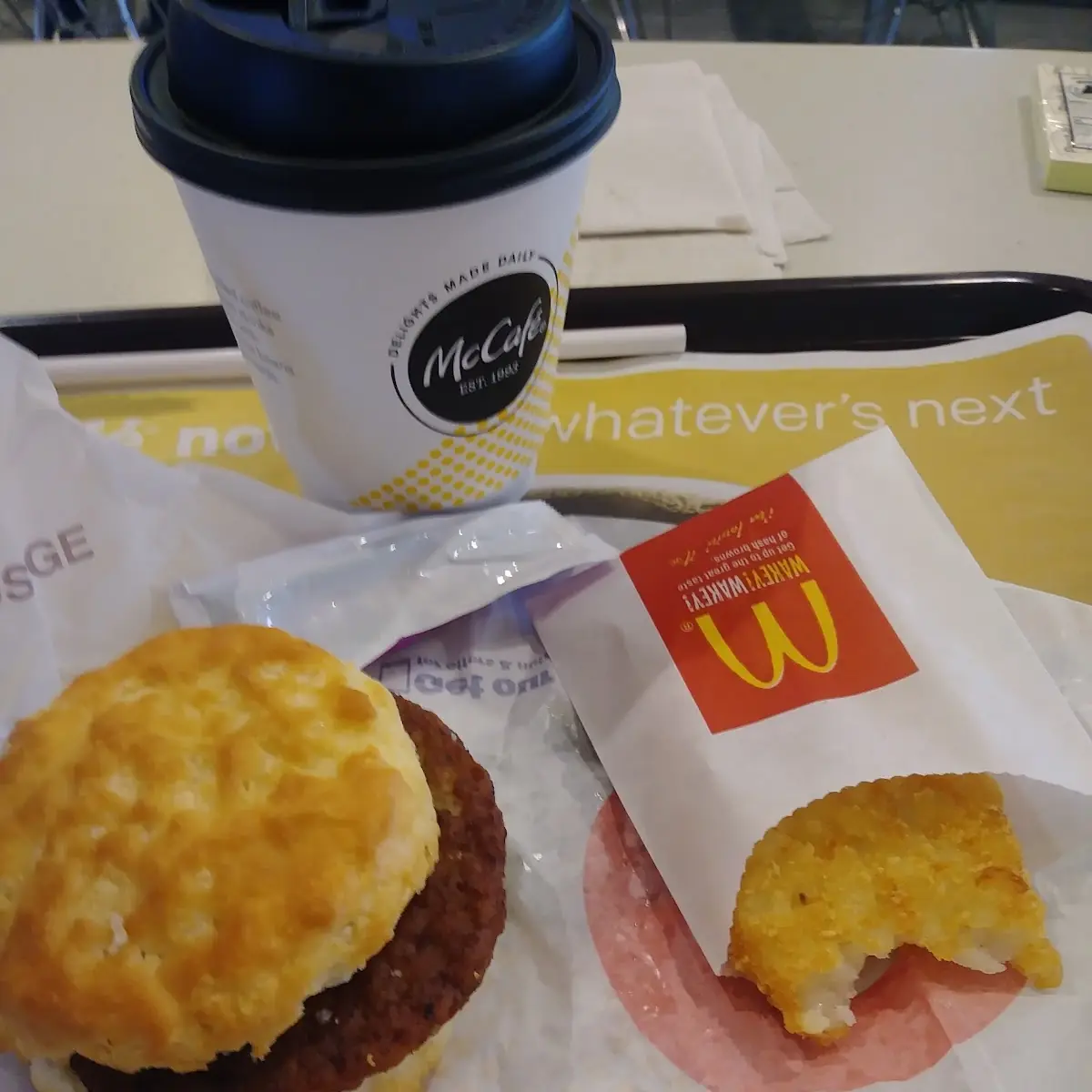 1 50 Hasbrown and Sausage Biscuit