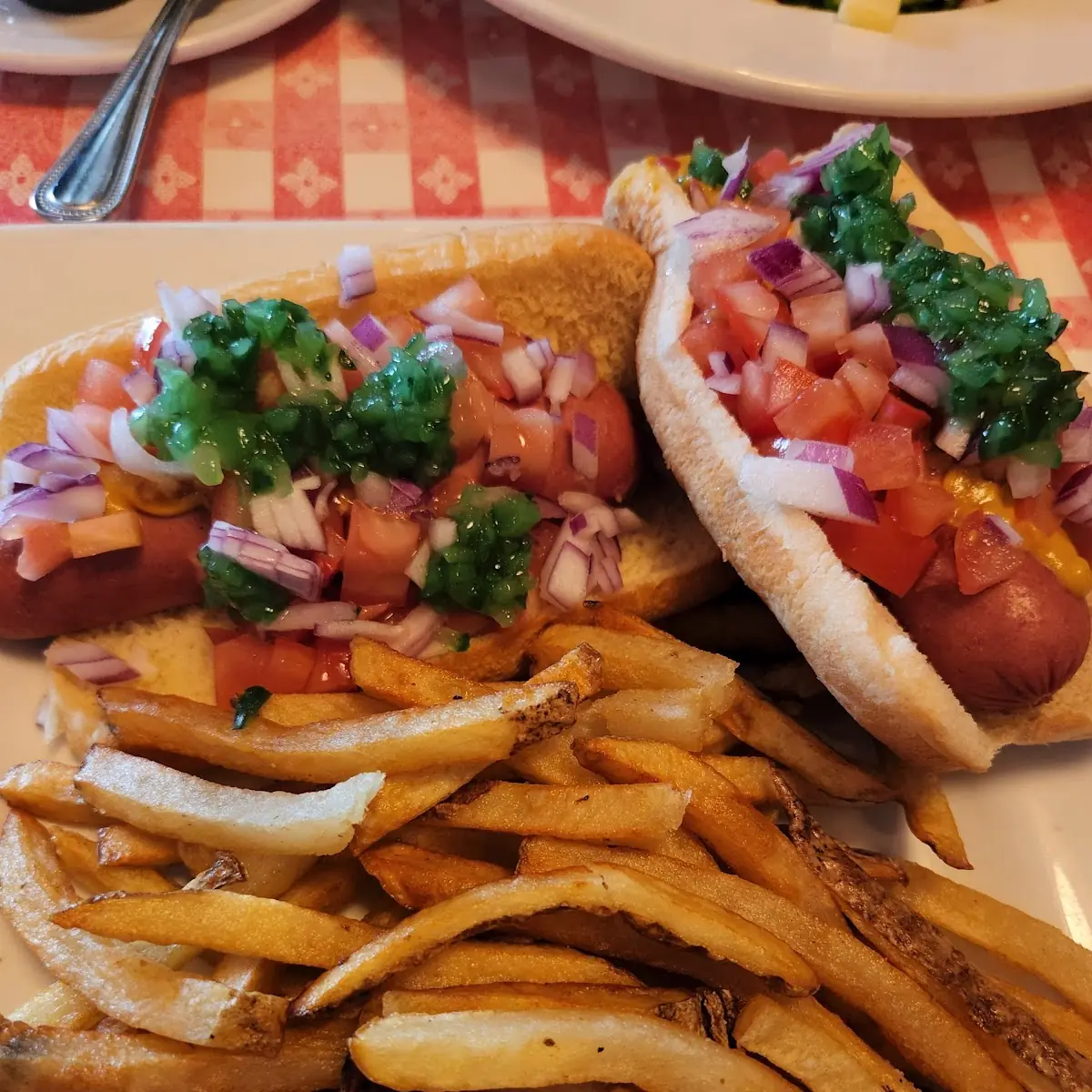 Hot Dog w Fries