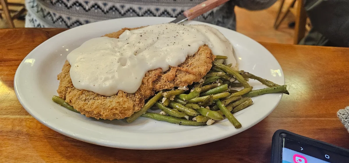 Chicken Fried Steak and Eggs