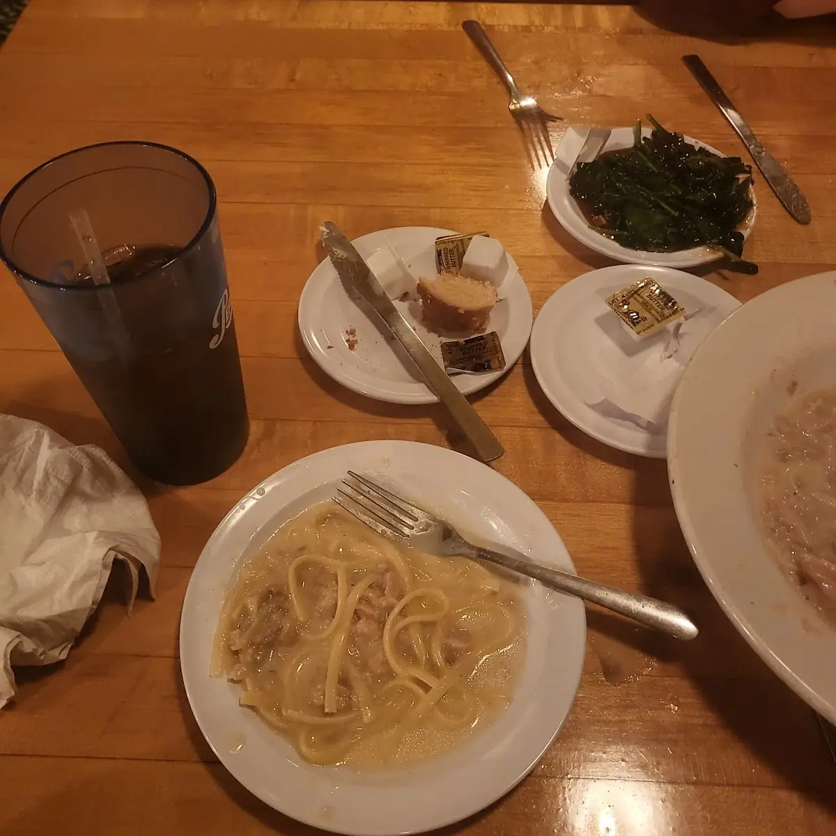 Fettuccine with White Clam Sauce