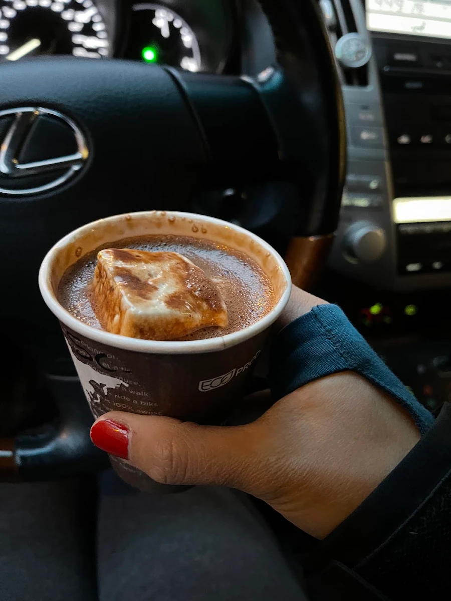 Salted Caramel Hot Chocolate