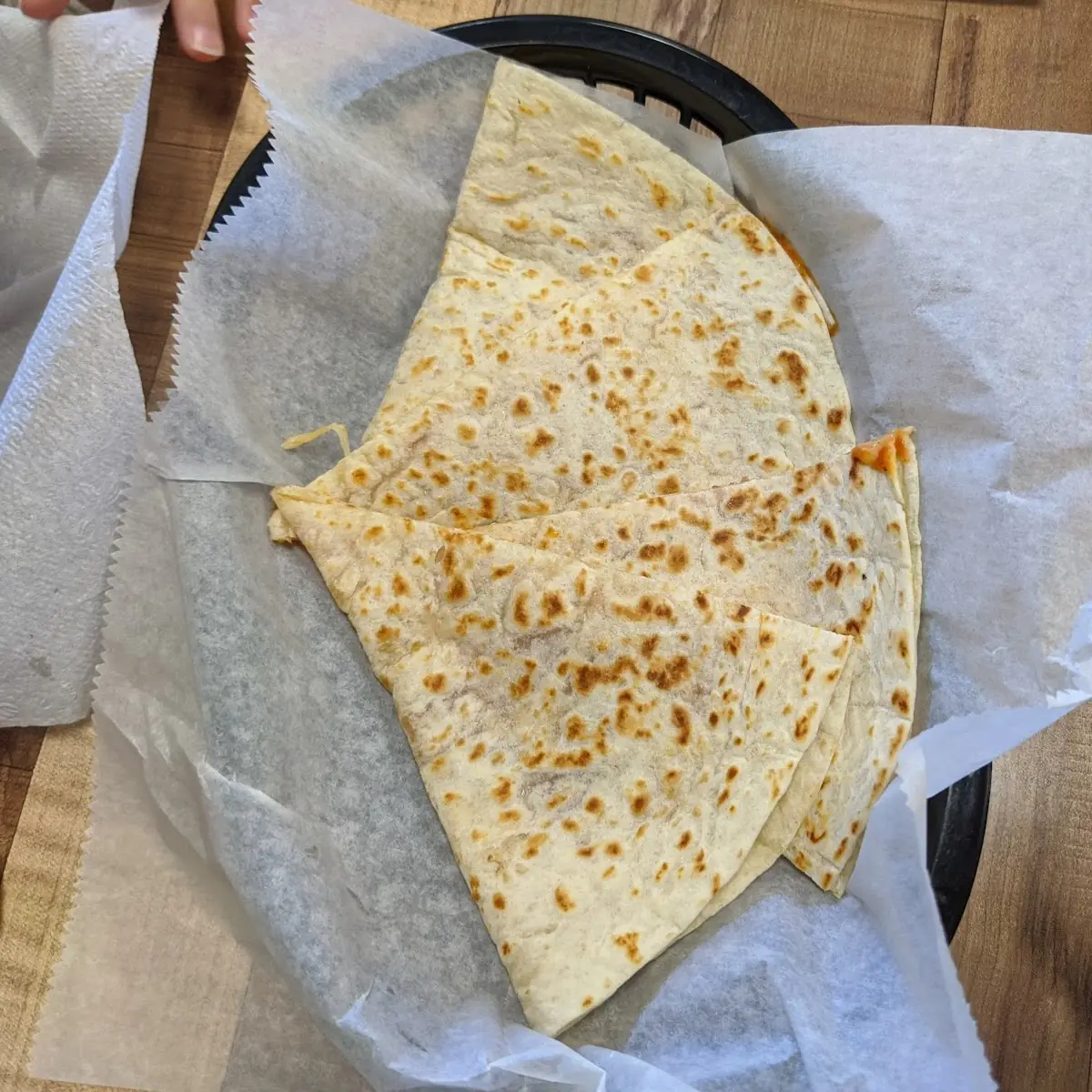 Cheese Pizza Quesadilla