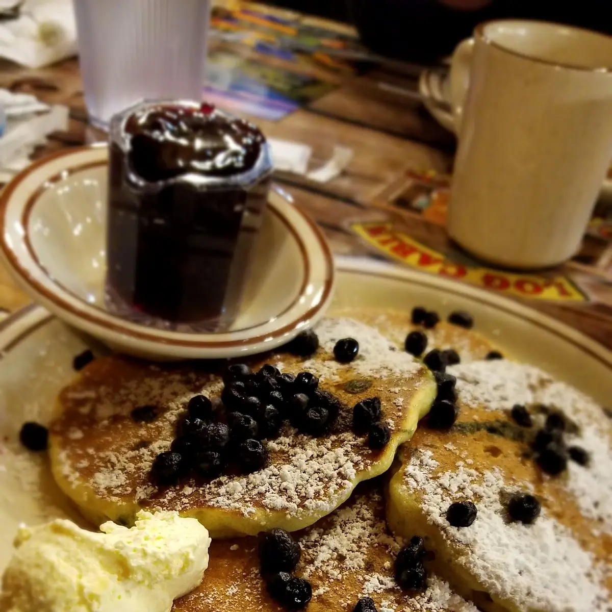 Wild Blueberry Pancakes