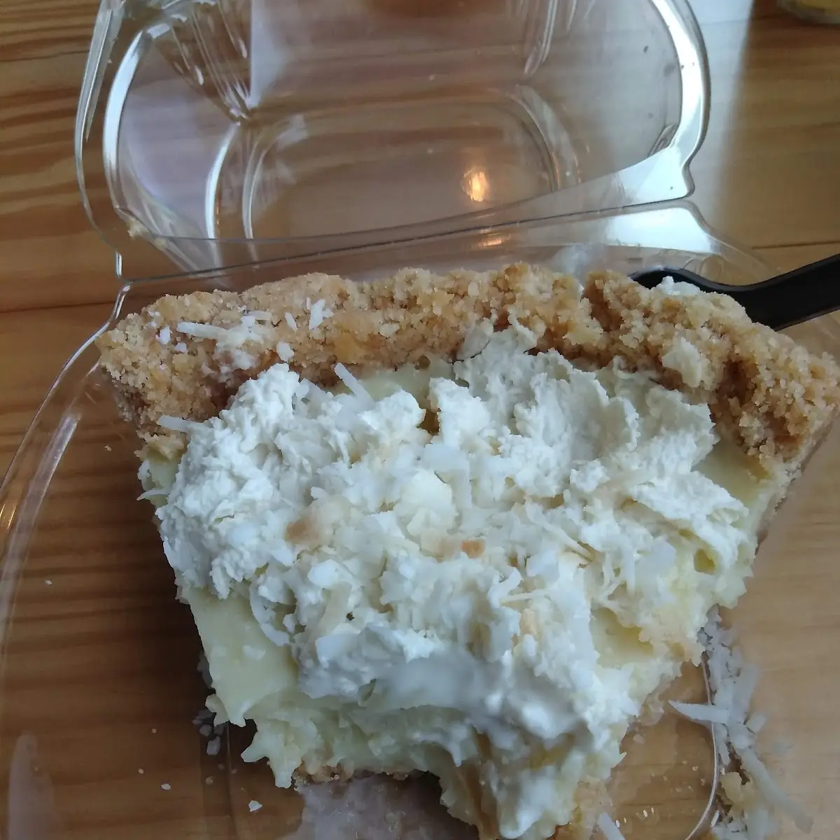 Coconut Cream Pie Slice