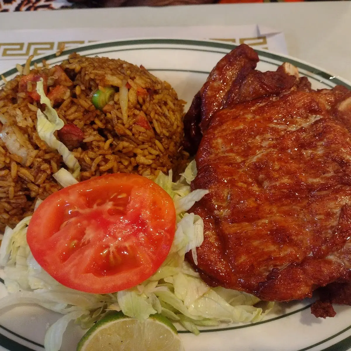 Pork Chop w Fried Rice