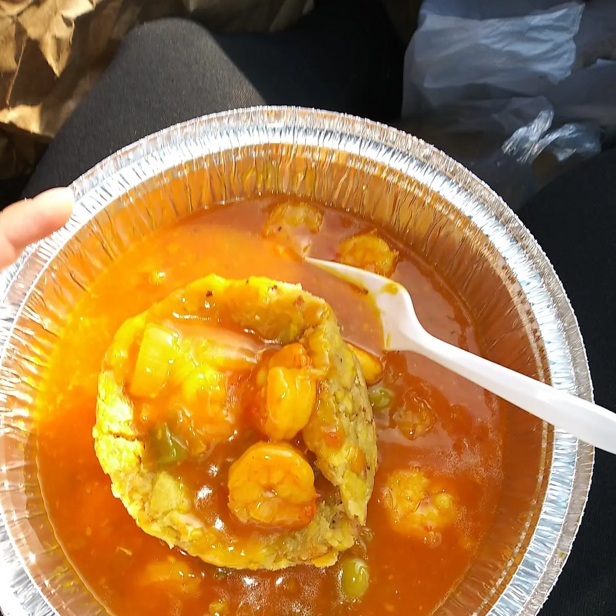 Shrimp Mofongo