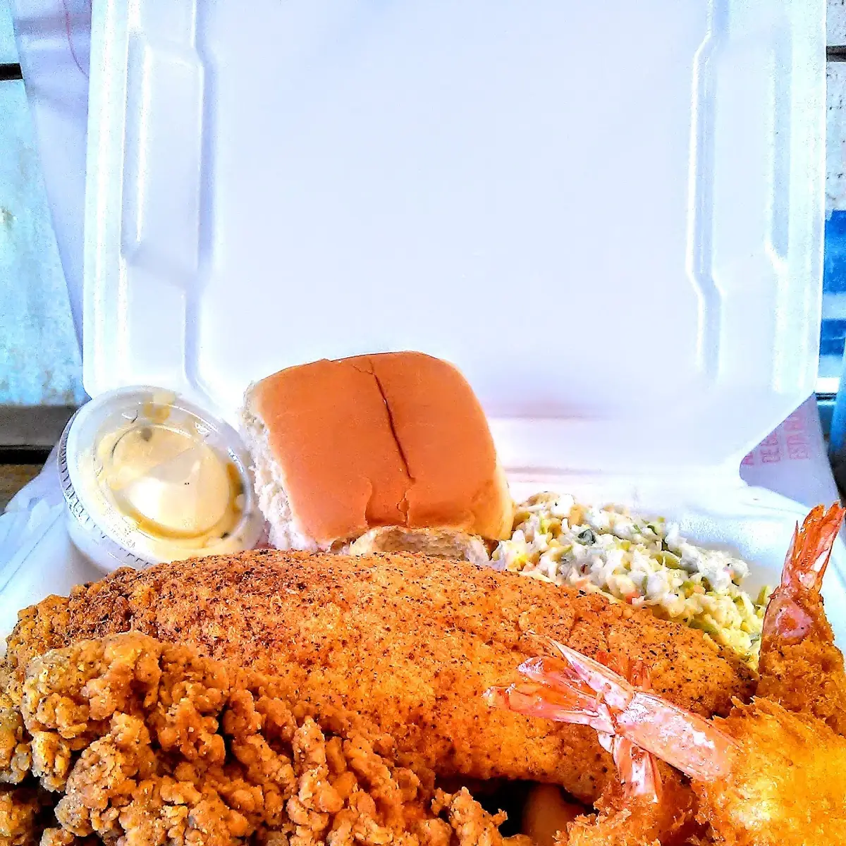 Hot Sea Food Platter