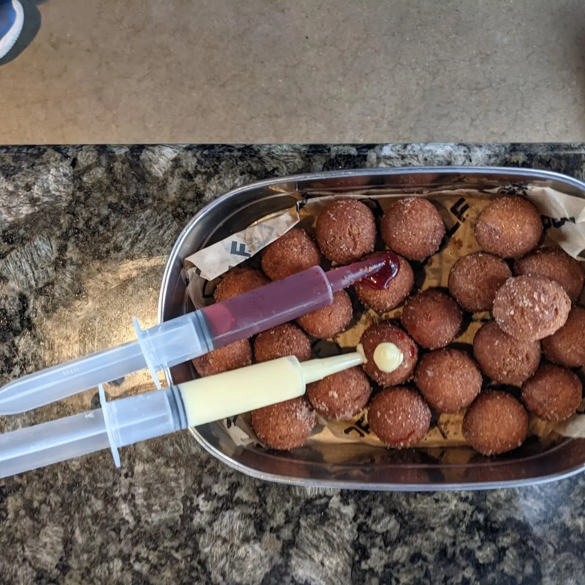 Injectable Donut Holes