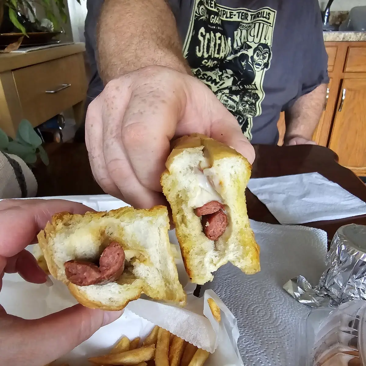 Hot Dog with Cheese