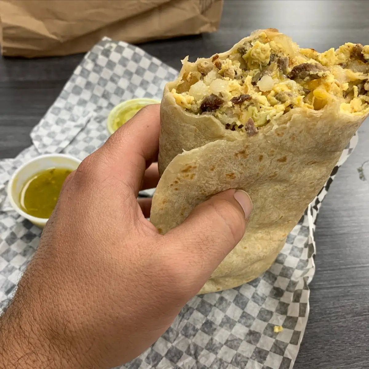 Steak Breakfast Burrito