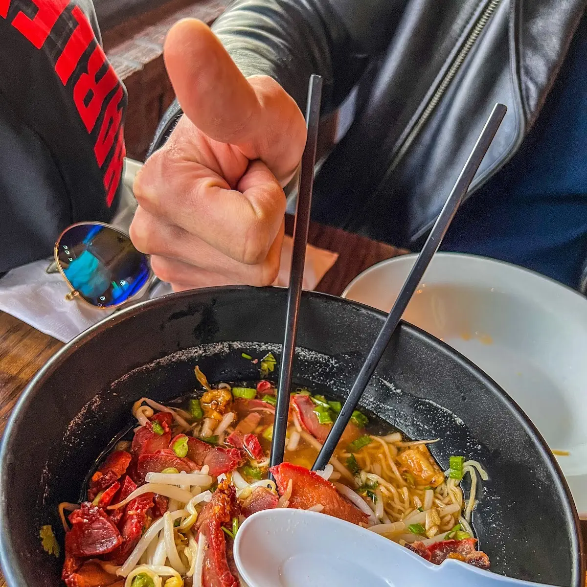 BBQ Noodle Soup
