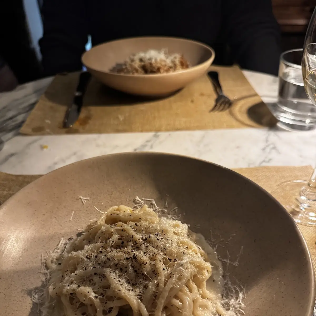 Spaghetti Cacio E Pepe