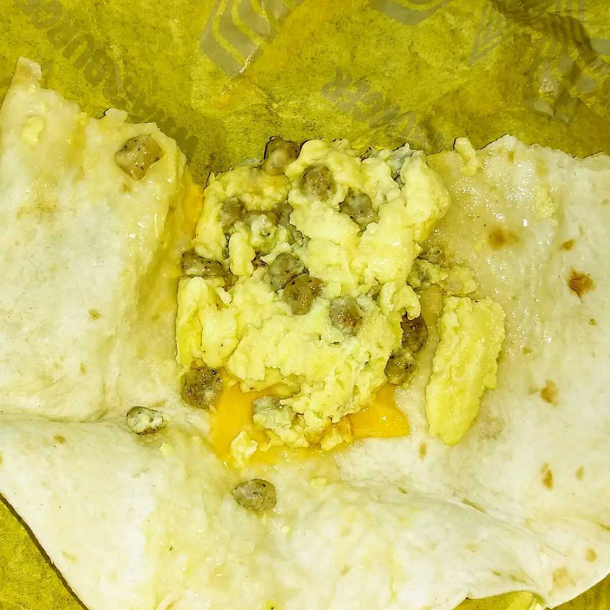 Sausage Egg and Cheese Taquitos