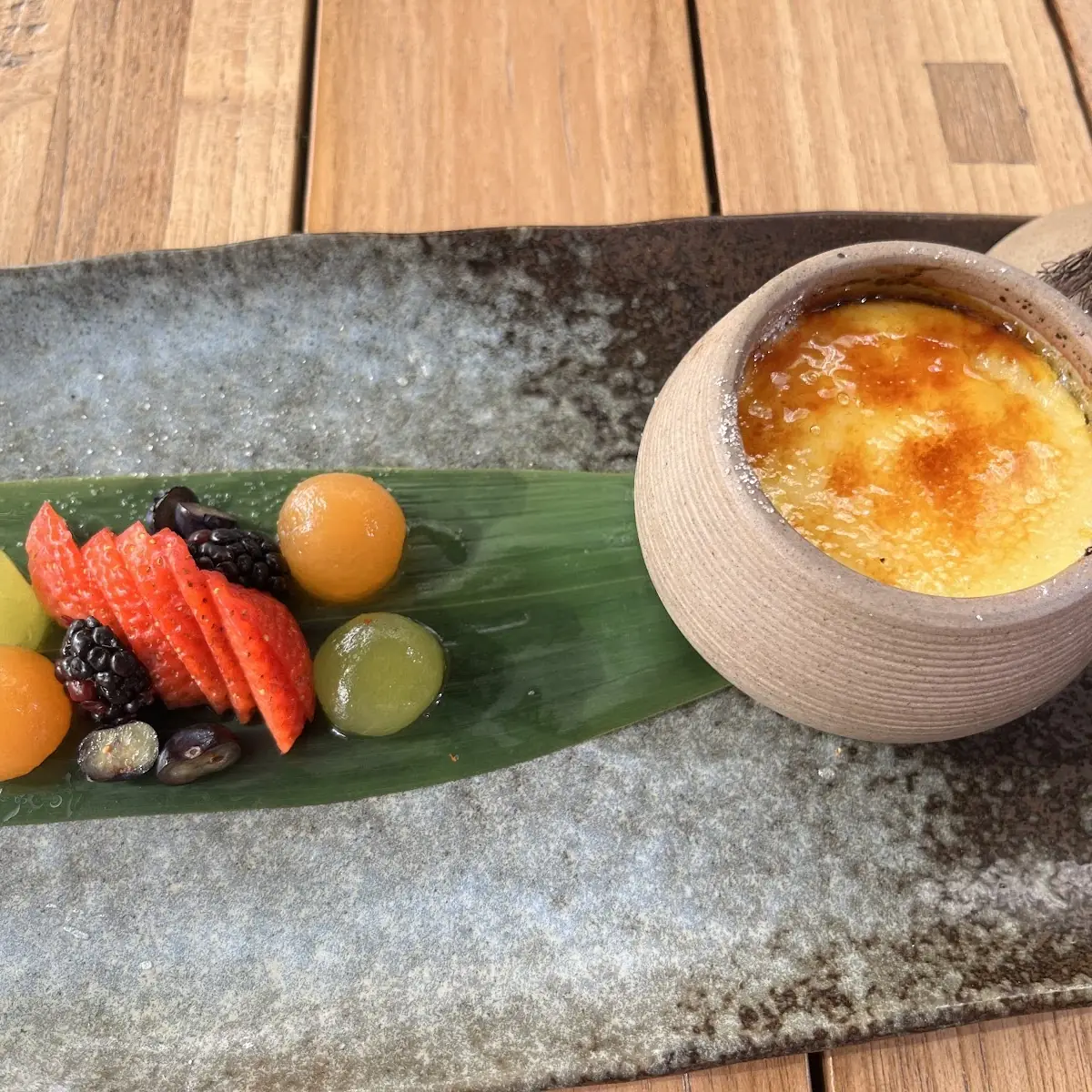 Lemongrass Creme Brulee