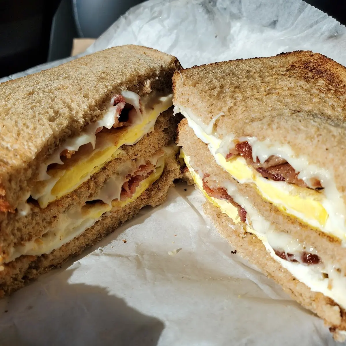 Egg and American Cheese