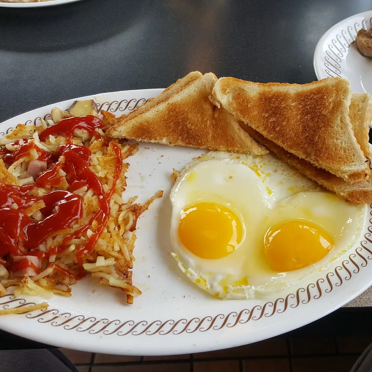 Pork Chop and Eggs