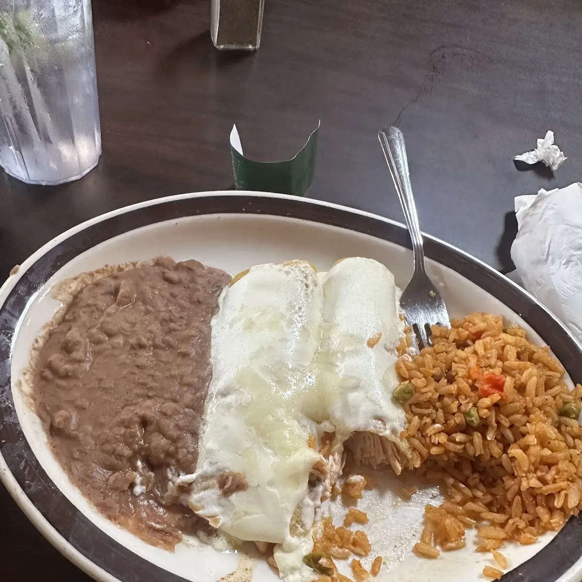 Beef Tacos Rice & Beans