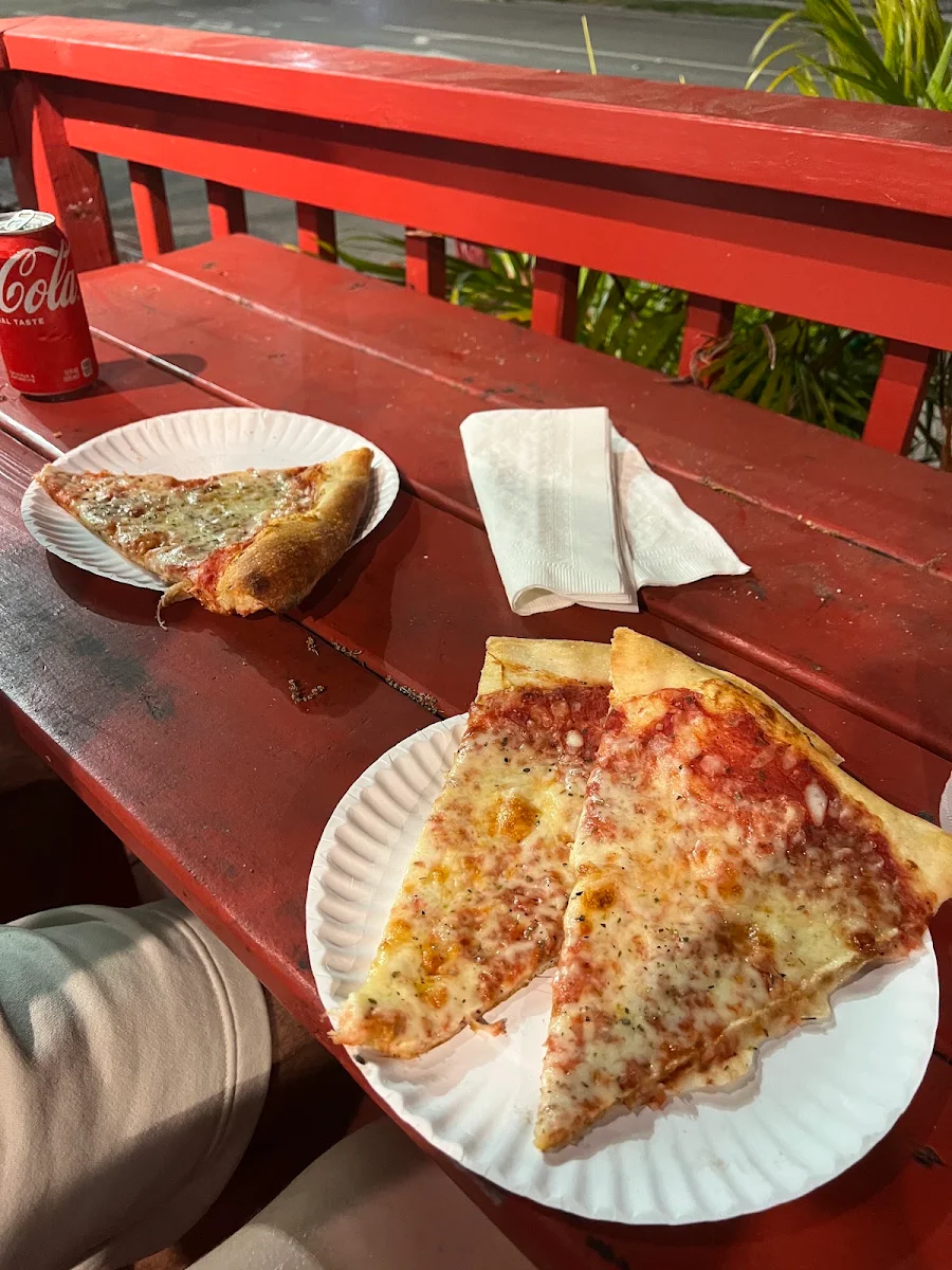 Slices of Cheese Pizza