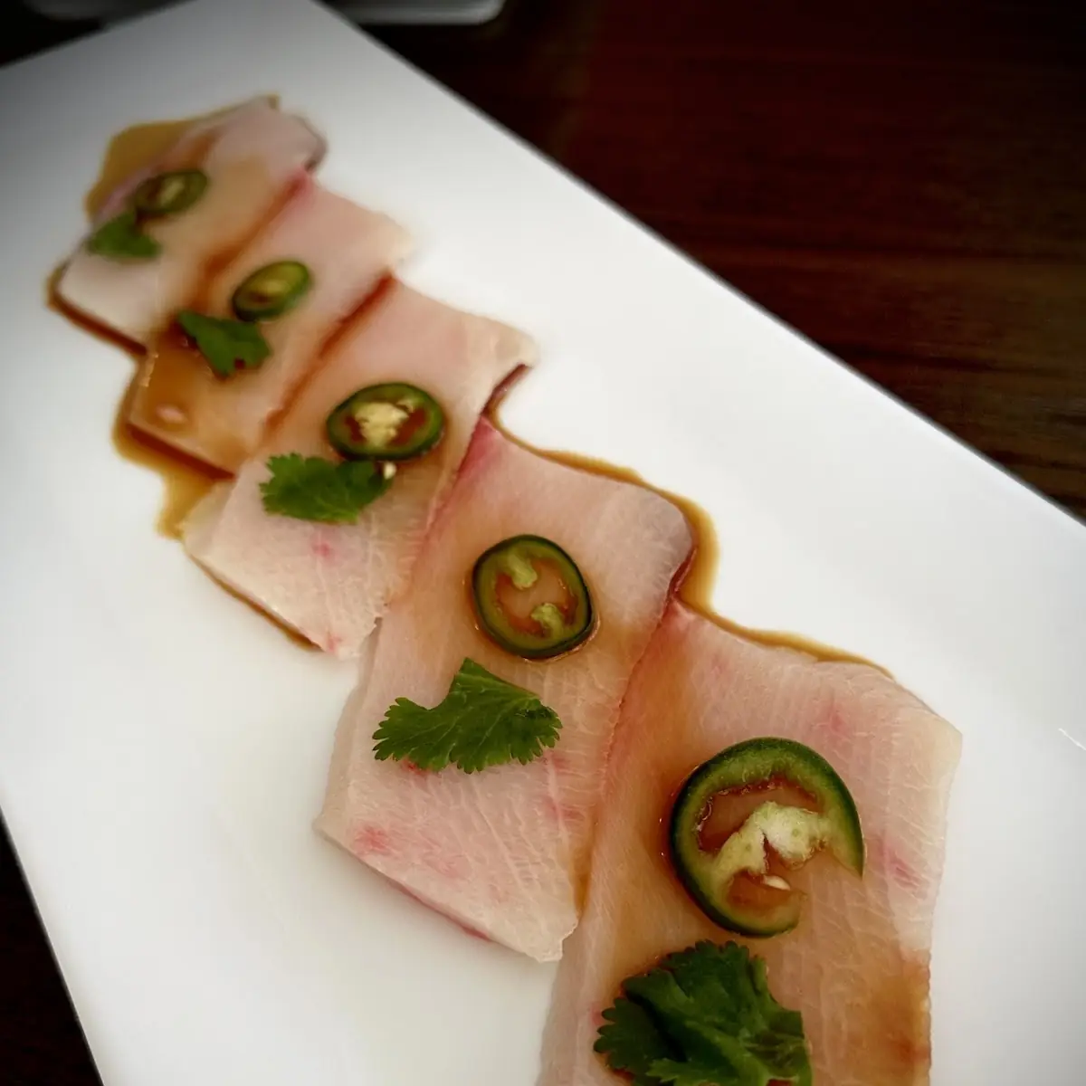 Hamachi Sashimi