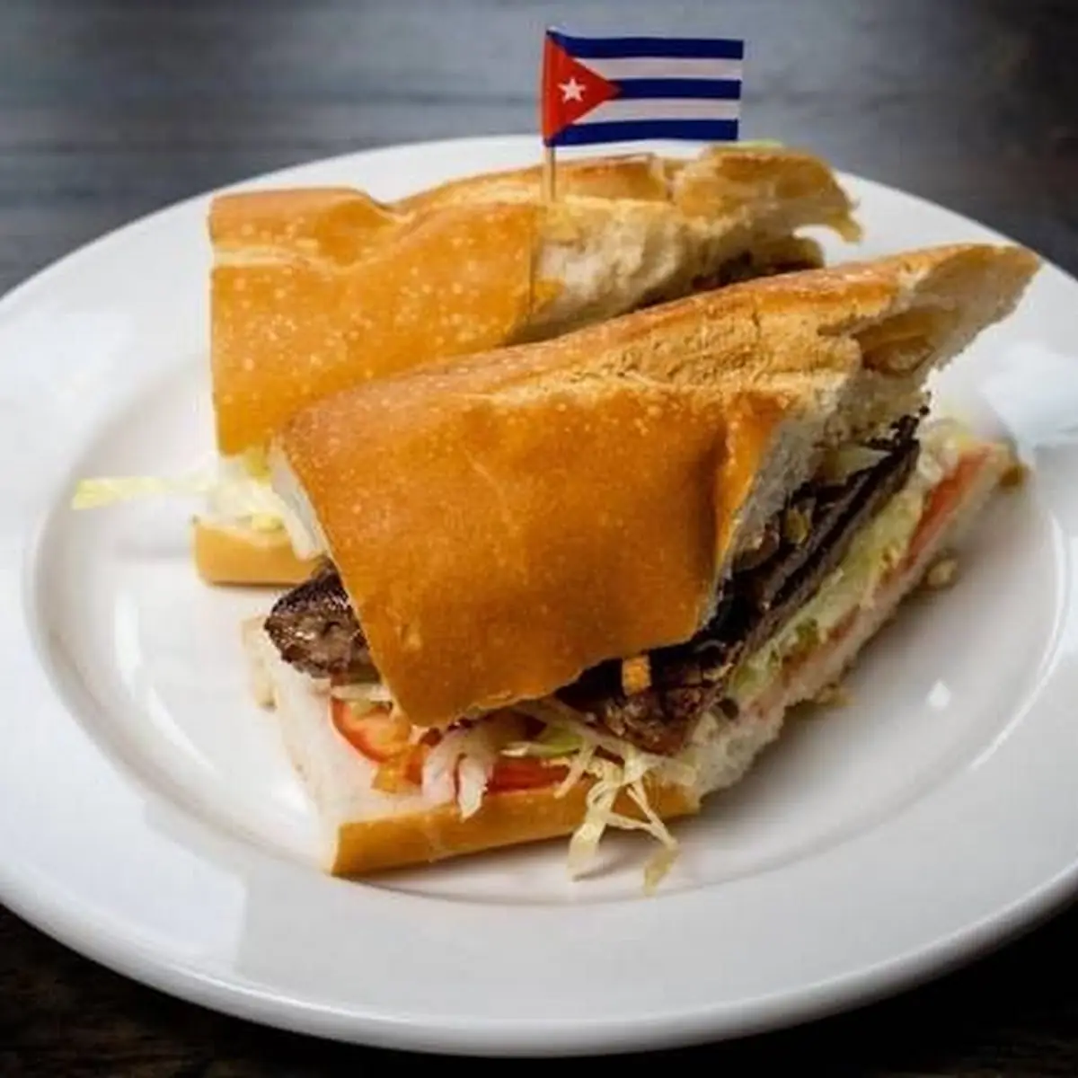 Steak Sandwich Pan Con Bistec