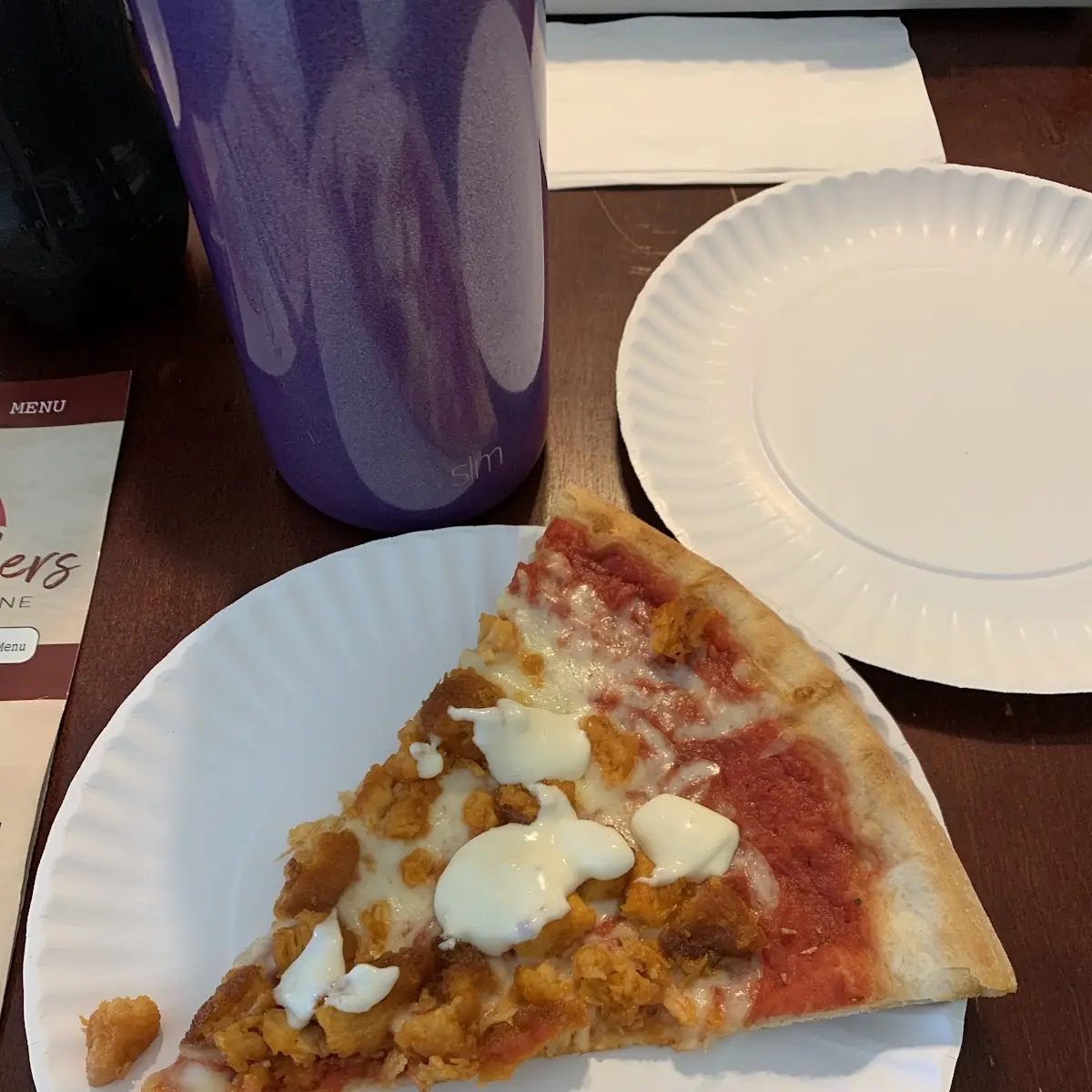 Buffalo Chicken Pizza with Blue Cheese