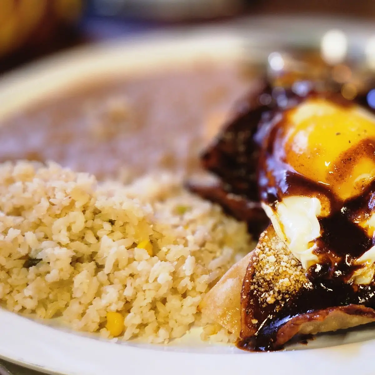 Chilaquiles Mole Poblano