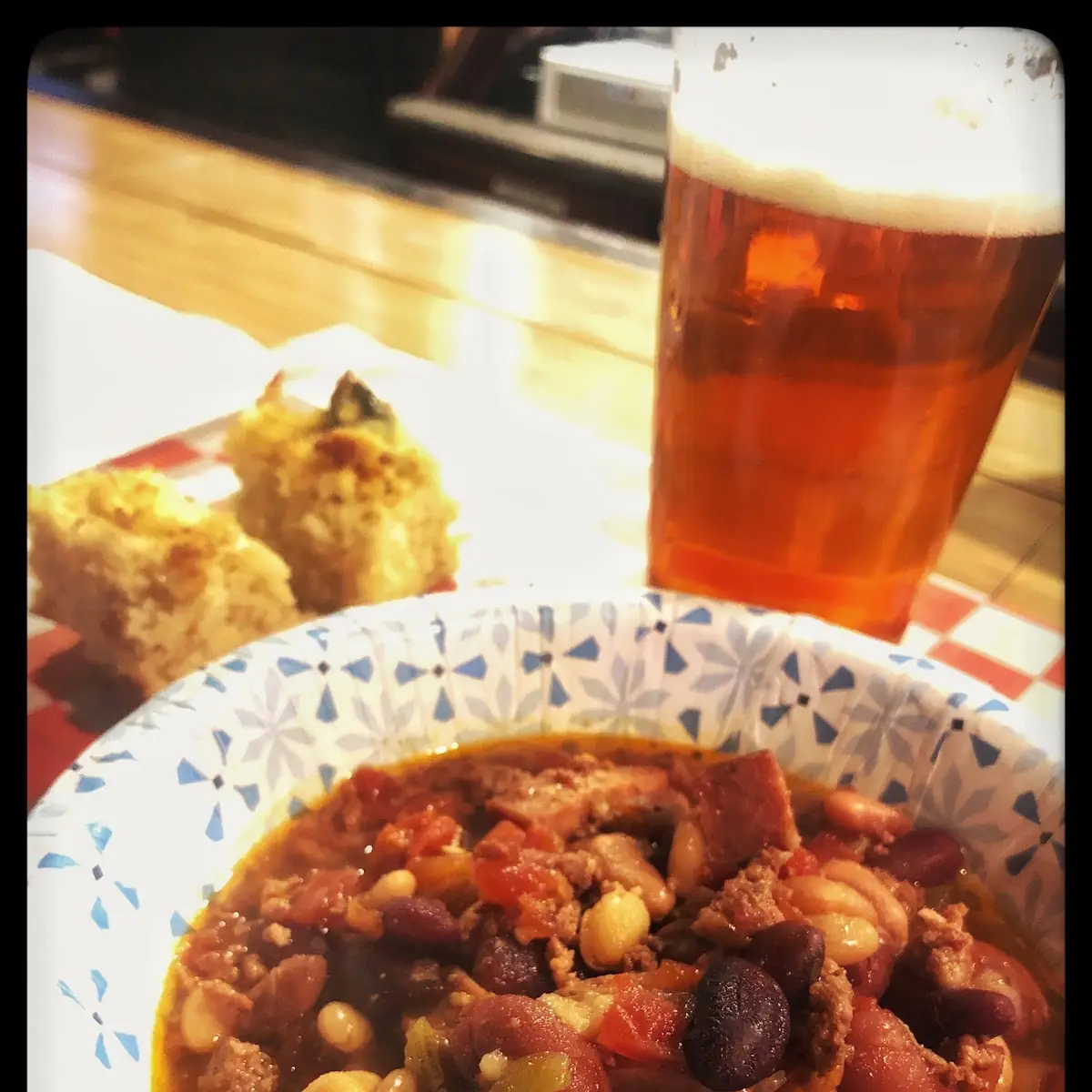 Bean Soup and Jalapeño Cornbread