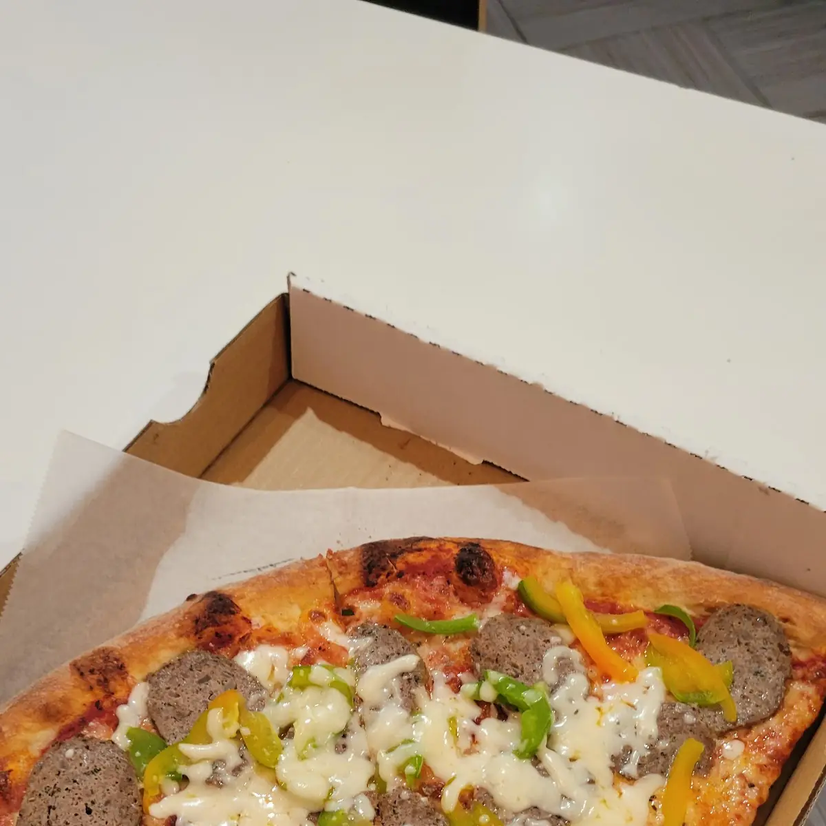 Meatball Pizza