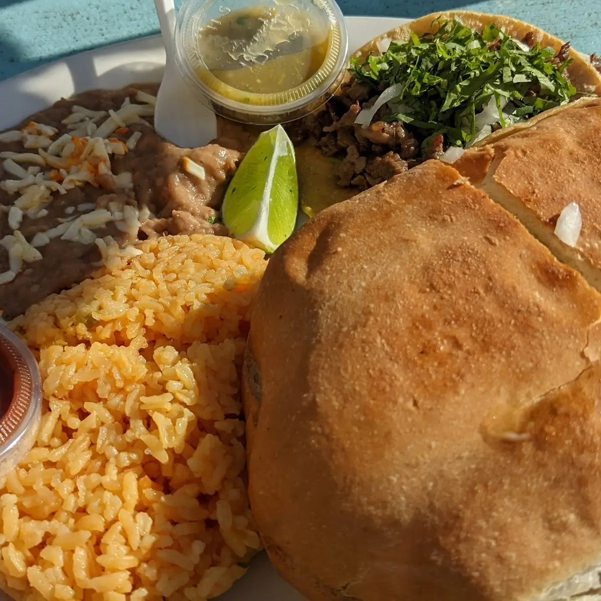 Chicken Torta Dinner