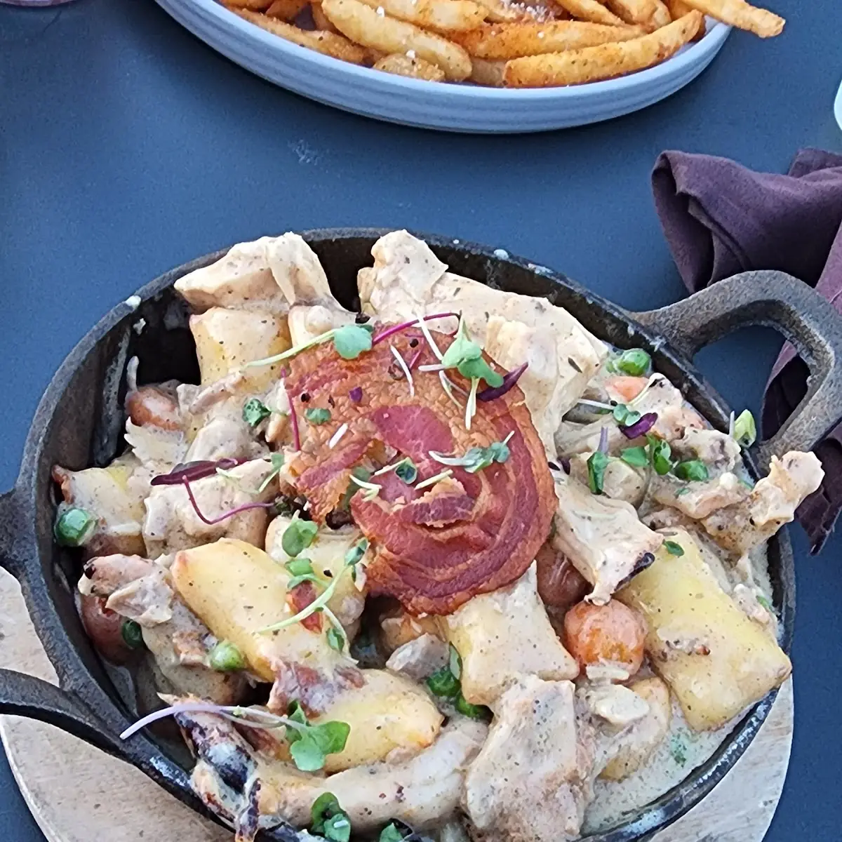 Deconstructed Chicken Pot Pie